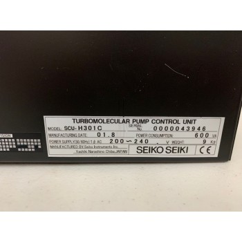 SEIKO SEKI SCU-H301C Turbo Pump Controller